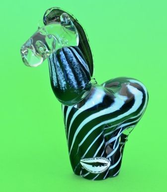 recycled glas zebra