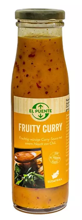 fruitige currysaus